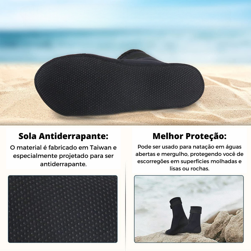 Meia XUKER - Cano Alto - Para Esportes e Uso na Areia