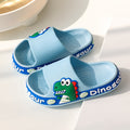 2022 New Cartoon Animal Children Slippers Summer Boys Home Non-slip Bathroom Girls Soft Dinosaur Outdoor Beach Sandals Slippers